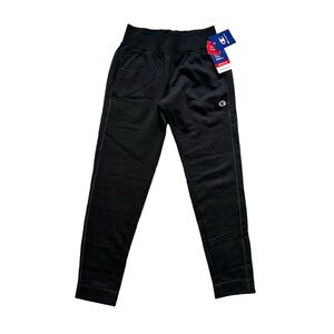 Champion Women’s Fleece Pants Joggers Black NWT Size XS